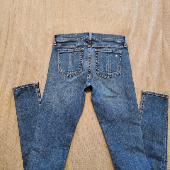 Rag n Bone, distressed patch jeans. - Picture 3 of 3